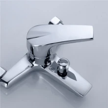 Bathtub Faucet Wall Mounted Shower Faucets Bathroom Mixing Valve Hot Cold Water Tap Household Toilet Single Handdle Tap