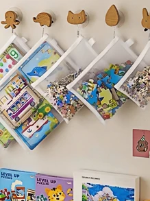 5/3/2/1Transparent Mesh Zipper File Bag A4/A5/A6 Nylon Information Document Bag Puzzle Toys Sorting Bag Pencil Pouch Folder Storage Bag Office Stationery Supplies