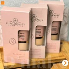 Phallebeauty High Coverage Matte Foundation Long-Lasting And Water-Resistant