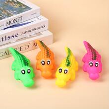 Extra Large Durable Latex Chew Toy, Suitable For Chewing Dogs - Shark Shaped Dog Bone, Built-In Rattle, Emits Loud Crunching Sound, Large Dental Chew Toy, Suitable For Teething Puppies, Suitable For All Dog Breeds. Sturdy Latex Chew Bone, Designed For Chewing Dogs, Shark Shape Helps Clean Teeth, Animal Pattern Helps Relieve Stress, Suitable For All Dog Breeds.