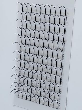 120簇纤细尖刺睫毛 Manga 睫毛簇 哑光黑色 自然俄罗斯浓密睫毛延长 0.07 C D 卷曲混合托盘 A/M 形状 预制纤细扇形单根假睫毛 睫毛簇，睫毛簇，单根睫毛，睫毛，假睫毛