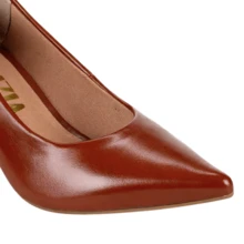 Women's Pumps Pointed Toe Thick Heel Medium Block Stable Comfort Luxury Modern Casual Classic Formal Work Office - 駝色 - 查看 7