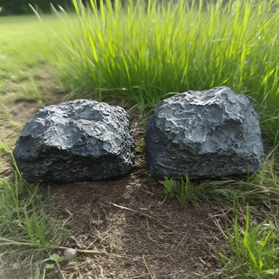 Realistic Rock Key Box, Anti-Theft Resin Hidden Money Storage Box, Outdoor Concealed Safe, Garden Hidden Storage Rock