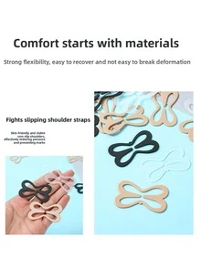 3pcs Dragonfly Shaped Bra Strap Clips, Adjustable Invisible Bra Strap Holder Clips Halloween Accessories Teachers Day