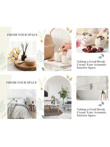 1 Bottle 100ml Vanilla Scented Mist | 28 Fragrance Varieties, Long-Lasting Aroma, Suitable For Daily Use, Can Be Used With Diffuser, Humidifier Or Candle, Applicable For Living Room, Office, Bathroom, Hotel, Great For Valentine's Day/Halloween/Christmas Gifts - Various Scents - View 9