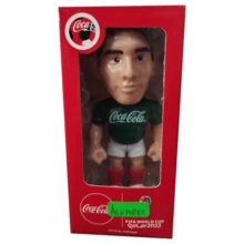 Cabezón coleccionable Edson Álvarez Selección Mexicana Qatar 2022 figura edición exclusiva accesorio decorativo colección fútbol fan México mundial original regalo especial arte deportivo calidad premium - Verde - Ver 5