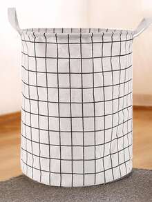 1 giỏ đựng đồ bằng vải, giỏ đựng đồ giặt, giỏ đựng quần áo bẩn, giỏ đựng đồ phân loại có thể gấp gọn, giỏ đựng đồ kẻ caro, xô đựng quần áo bẩn tròn, giỏ đựng đồ lặt vặt, giỏ đựng đồ, giỏ đựng đồ giặt - Nhiều màu - Xem 8