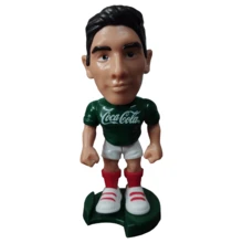 Cabezón coleccionable Edson Álvarez Selección Mexicana Qatar 2022 figura edición exclusiva accesorio decorativo colección fútbol fan México mundial original regalo especial arte deportivo calidad premium - Verde - Ver 3
