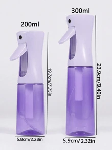 1个专业高压喷雾瓶，200毫升/300毫升高压连续自动细雾喷雾器，美发造型工具，护发产品及配件，沙龙、美容、旅行必备 - 彩色 - 查看 7