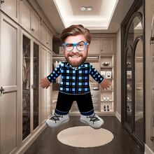 Customized Photo Plush Throw Pillow - Soft & Comfortable, Personalized Gift For Parents, Couples And Friends - Machine Washable, Suitable For All Seasons Home Decor. Cute, Warm, Soft, Customized, Unique, Personalized, Ideal Gift For Boyfriend/Girlfriend, Suitable For Birthday, Anniversary, Wedding Etc. Can Be Placed On Sofa, Bed, Car, Tea Room, Bedroom, Living Room, Bathroom, Dining Room Etc. Breathable, Lightweight, Washable