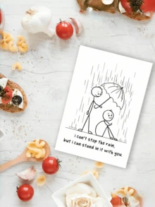 Funny Birthday Greeting Card | "All Cool People Are Born In December" Celebration Card | Humorous Christmas & Birthday Card With Envelope - Multicolor - View 6