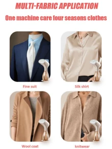 SOKANY Handheld Portable Garment Steamer, Quick Wrinkle Remover, Hanging Design - EU E Type Plug(220-240V) - View 6