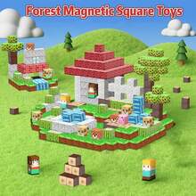 60/120/160pcs Magnetic Building Blocks, STEM Magnetic Tiles Sensory Toys, Suitable For Boys & Girls 3+ Years Old, Montessori DIY Puzzle Cube Construction Toys, Creative Stacking Toys, Ideal Birthday Or Holiday Gift (Some Colors Random) - Multicolor - View 5