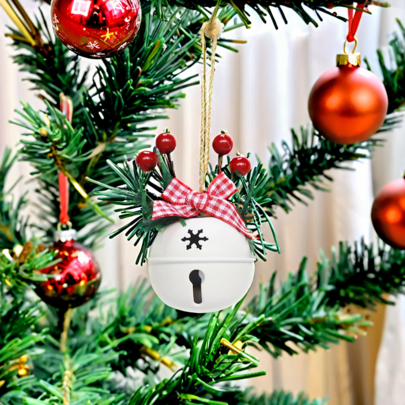 Christmas Nordic Decor, Christmas Decorations, Christmas Tree Ornaments, 5-Pointed Star, Snowflake, Bell, Jute Rope, Berry Accessories, Christmas Bells, Gift Decor, Home Decor, Christmas Party Supplies