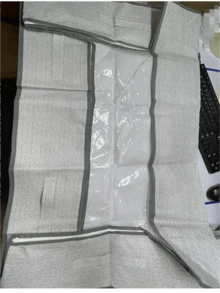 1 pieza Bolsa organizadora plegable para almacenamiento debajo de la cama, excelente funcionalidad y multiusos, para mantas, faldas, edredones, almohadas, ropa y almacenamiento debajo de la cama, ahorra espacio, promociona el Día del Trabajo, almacenamiento debajo de la cama - Multicolor - Ver 9