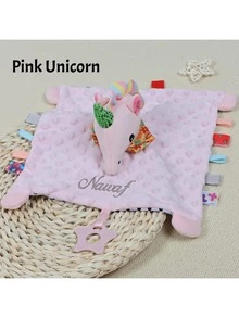 قطعة واحدة هدية شخصية مخصصة، هدية مطرزة شخصية، هدية استحمام مخصصة، هدية شخصية محايدة، لعبة دمية ناعمة وجميلة مناسبة للأطفال الرضع من الجنسين، بأسلوب عصري ونظيف وملون، عناصر جميلة قابلة للتخصيص، قطعة فريدة للجمع، هدية مثالية للطفل، البنت، الابن