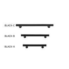 1 par (2 piezas) de tiradores de gabinete de metal con textura de estilo moderno minimalista, con detalles de agarre con patrón, forma rectangular, para decoración de cajones y puertas