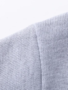 Sudadera con cuello alto para adolescentes, suéter grueso de punto con forro térmico, otoño/invierno