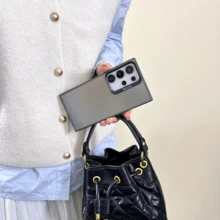 Perfect Phone Case For Samsung S24 Ultra, S23 Ultra Or S22 For Christmas, Birthdays, Holidays, For Girlfriend, Boyfriend, Best Friend Or Yourself. - 黑色 - 查看 2