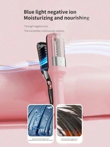 Original Wireless Split-End Trimmer, Rechargeable Home Hair Clipper Suitable For Dry, Damaged, Split, Broken, Fragile Straight, Curly, Frizzy Hair Of All Types, Creating Beautiful Locks. This Rechargeable Wireless Split-End Trimmer Can Effectively Remove Damaged Hair Strands, Repair Damaged Hair, And Provide Hair Care And Trimming Services. - Multicolor - View 5