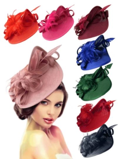 1Pc Fascinators Hats For Women Fancy Tea Party Hats Funeral Headwear 2024 Elegant 1950s Kentucky Derby Hats Hair Clip For Bride Wedding Party Birdcage Veil Headband 1920s Headpiece For Horse Race Vintage Bridgerton Fedora Beret Hats 50s Outfit Church Hats Black Veil For Funeral 1940s Dresses Victorian Hat Pillbox Hats Lolita Accessories For Women Girl Birthday Mother's Day Halloween Christmas Gift, Tiny Hats, Mini Fascinator, Mini Top Hat , Mini Cap, Autumn, Rave, Gifts, Hair Accessories, Gala Night