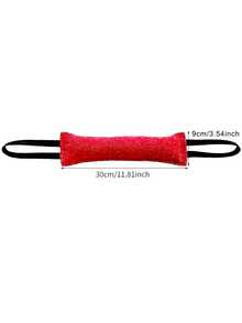 A Chew Stick With A Wear-Resistant Double Handle And Teeth Cleaning, An Interactive Dog Training Toy, Suitable For Puppies To Large Dogs. Ideal For Playing Tug-Of-War, The Durable, Unbreakable Rope Has Great Pulling Power. - Multicolor - View 5