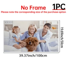 1幅可选画框创意帆布印刷海报，可定制照片打印，个性化照片帆布墙画，情人节装饰，艺术壁画，可用作礼物、纪念品，装饰浴室、卧室、走廊，是理想的家居装饰品，画框可选，值得珍藏的纪念品，家居装饰礼品，秋季装饰