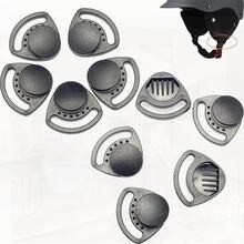 YehVeh 10 Pack Bike Helmet Strap Locking Buckle Fastener Self-Adjusting Divider Ear Side Triangle Dividing Adapter For Skateboard Cycling Helmet MIPS Ski Helmet Kids Bicycle Helmets Mission Helmet