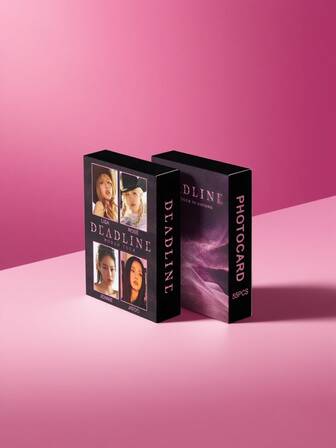 55 st BP fotokort, DEADLINE konsertfotokort, JISOO JENNIE LISA ROSE, fansamling, minneskort, julklappar, halloweenpresenter, fansamlingspresenter