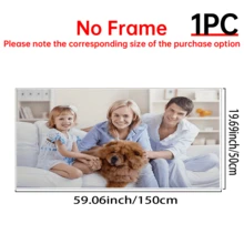 1幅可选画框创意帆布印刷海报，可定制照片打印，个性化照片帆布墙画，情人节装饰，艺术壁画，可用作礼物、纪念品，装饰浴室、卧室、走廊，是理想的家居装饰品，画框可选，值得珍藏的纪念品，家居装饰礼品，秋季装饰