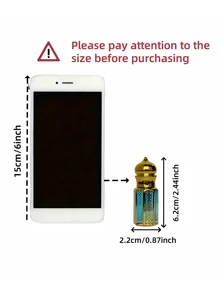 10ml 阿拉伯香水，适合男士/女士，花香木质香味，约会和日常生活的理想礼物