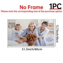 1幅可选画框创意帆布印刷海报，可定制照片打印，个性化照片帆布墙画，情人节装饰，艺术壁画，可用作礼物、纪念品，装饰浴室、卧室、走廊，是理想的家居装饰品，画框可选，值得珍藏的纪念品，家居装饰礼品，秋季装饰