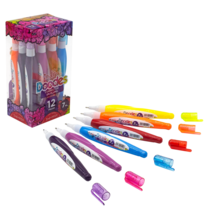 INDRA caja de 12 piezas correctores líquidos 6 ml IND-0010 regreso a clases escolares papelería para oficina estudiantes producto útil - Multicolor - Ver 1