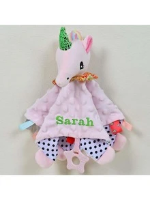 قطعة واحدة هدية شخصية مخصصة، هدية مطرزة شخصية، هدية استحمام مخصصة، هدية شخصية محايدة، لعبة دمية ناعمة وجميلة مناسبة للأطفال الرضع من الجنسين، بأسلوب عصري ونظيف وملون، عناصر جميلة قابلة للتخصيص، قطعة فريدة للجمع، هدية مثالية للطفل، البنت، الابن