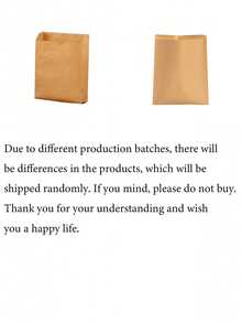 50/100pcs Kraft Paper Sandwich Bags,Greaseproof Disposable Food Bags For Burgers, Desserts, Fried Chicken | Leak-Resistant Snack Packaging For Parties, Catering, Food Truck | Wedding Birthday | Back To School - Multicolor - View 6