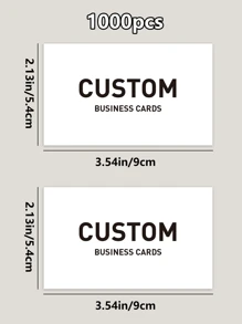 [Custom] 500pcs/1000pcs, Customized Business Cards/Cards, Image Customization, Business Cards, Customized Images, Christmas Gifts, Personalized Business Cards, Customized Small Cards, Desktop Cards, Thank You Cards, Invitation Cards, Business Cards, Water-Resistant Surface.,Desert Fall Cozy