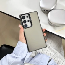 Perfect Phone Case For Samsung S24 Ultra, S23 Ultra Or S22 For Christmas, Birthdays, Holidays, For Girlfriend, Boyfriend, Best Friend Or Yourself. - 黑色 - 查看 1