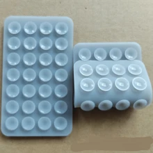 28 件双面硅胶吸盘手机支架，可重复使用，适用于家庭和办公室的光滑表面，兼容 、Android 手机，生日、家人、朋友手机支架、手机配件的礼物 - 彩色 - 查看 21