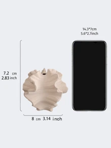 现代简约创意树脂花瓶装饰，客厅玄关电视柜，办公桌桌面家居装饰花瓶，奢华高端艺术花盆，陶瓷披萨造型咖啡桌电视柜装饰，圣诞节和派对礼物的最佳选择 - 彩色 - 查看 11