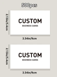 [Custom] 500pcs/1000pcs, Customized Business Cards/Cards, Image Customization, Business Cards, Customized Images, Christmas Gifts, Personalized Business Cards, Customized Small Cards, Desktop Cards, Thank You Cards, Invitation Cards, Business Cards, Water-Resistant Surface.,Desert Fall Cozy