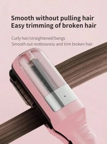 Original Wireless Split-End Trimmer, Rechargeable Home Hair Clipper Suitable For Dry, Damaged, Split, Broken, Fragile Straight, Curly, Frizzy Hair Of All Types, Creating Beautiful Locks. This Rechargeable Wireless Split-End Trimmer Can Effectively Remove Damaged Hair Strands, Repair Damaged Hair, And Provide Hair Care And Trimming Services. - Multicolor - View 7