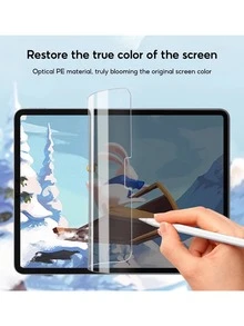 Yezodawee 1片装隐私屏幕保护膜，防窥哑光纸质触感屏幕膜，兼容iPad A16第11代/第10代（2025/2022）和iPad Air 11 M3 2025 / M2 2024，防指纹哑光PET膜，防刮擦，专为自然书写而设计，高灵敏度，低反射，易于安装，是日常、办公、家用平板电脑的必备屏幕保护膜。防水、防震、防摔、防刮擦。 - 1pcs - 查看 11