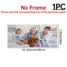 1幅可选画框创意帆布印刷海报，可定制照片打印，个性化照片帆布墙画，情人节装饰，艺术壁画，可用作礼物、纪念品，装饰浴室、卧室、走廊，是理想的家居装饰品，画框可选，值得珍藏的纪念品，家居装饰礼品，秋季装饰