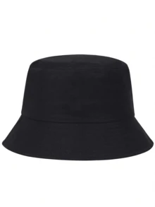 1 Pc Of Women's Washed Fisherman Hat, Fashionable And Versatile Solid Color Sun Hat, Suitable For Daily Outdoor Travel In Spring And Summer - A - View 7