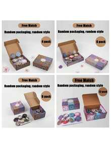 Fragrance Candle Set, Ideal Gift For Family, Friends, Women, Mothers, Girlfriends And Wives. Variety Of Scents, Colorful Aromatherapy Candle Jars, Smokeless Scented Candles. Christmas, New Year, Birthday Commemorative Gift Set, Home & Room Decor - Multicolor - View 10