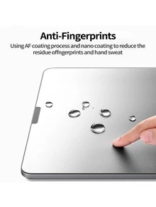 Yezodawee 1片装隐私屏幕保护膜，防窥哑光纸质触感屏幕膜，兼容iPad A16第11代/第10代（2025/2022）和iPad Air 11 M3 2025 / M2 2024，防指纹哑光PET膜，防刮擦，专为自然书写而设计，高灵敏度，低反射，易于安装，是日常、办公、家用平板电脑的必备屏幕保护膜。防水、防震、防摔、防刮擦。 - 1pcs - 查看 6