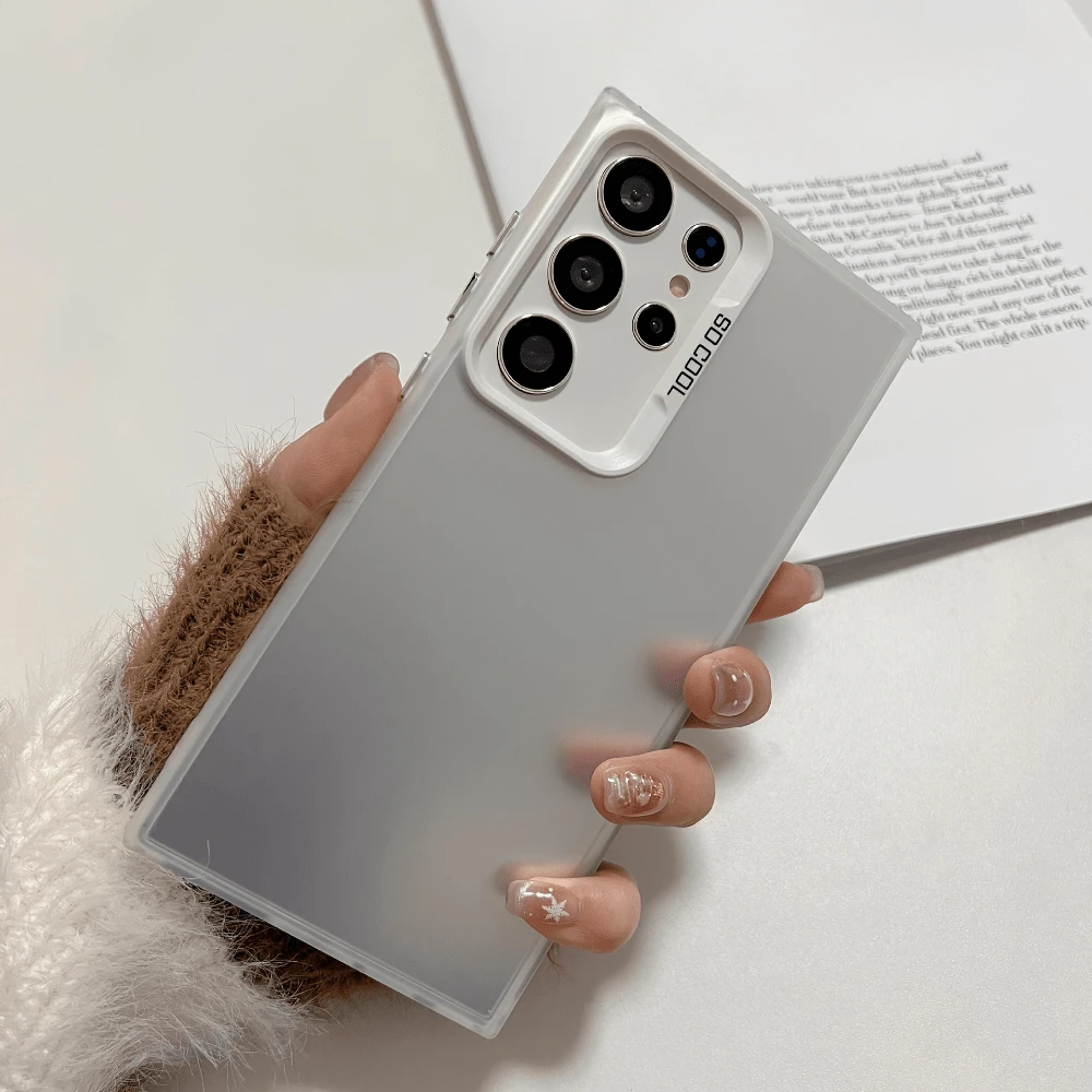 Perfect Phone Case For Samsung S24 Ultra, S23 Ultra Or S22 For Christmas, Birthdays, Holidays, For Girlfriend, Boyfriend, Best Friend Or Yourself. - 銀色 - 查看 1