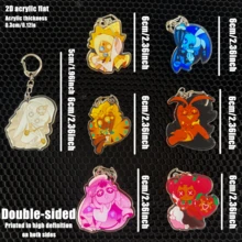 COOKIE RUN,COOKIE KINGDOM Acrylic KEY CHAINS, Anime Pattern ,Car Keychain Pendant,Keychain Holder,Key Ring ,Bag Hanging Gifts,Special Gifts For 'friends - CRK - View 5