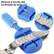 Watchmaker Tool Kit Watch Repair Maintenance Tool Case Watch Repair Kit - Silver - View 7