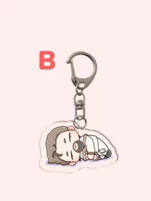 1个亚克力卡通韩流卡通钥匙扣/动漫钥匙扣/友情钥匙扣：以卡通人物为主题，可作为包包配饰、趣味饰品和粉丝礼物。非常适合送给男朋友、女朋友、家人、老师，也可作为派对礼物和主题手机装饰。可作为带证件夹的包包挂绳、汽车配饰、包包挂饰、圣诞节汽车配饰和姐妹礼物。 - 彩色 - 查看 16